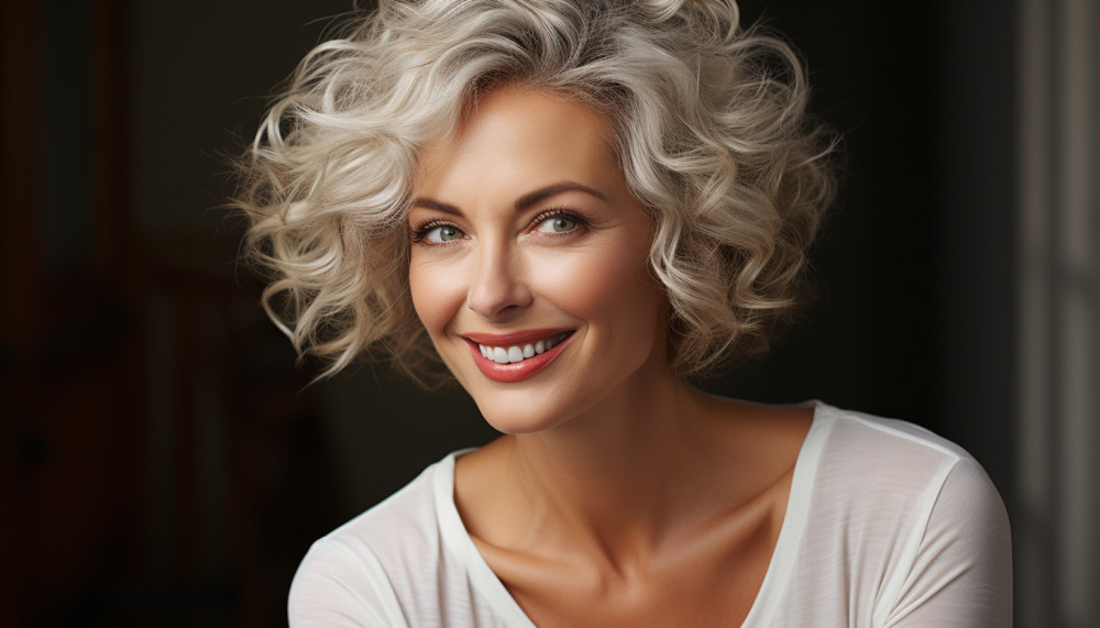 Garder de beaux cheveux bouclés après 50 ans